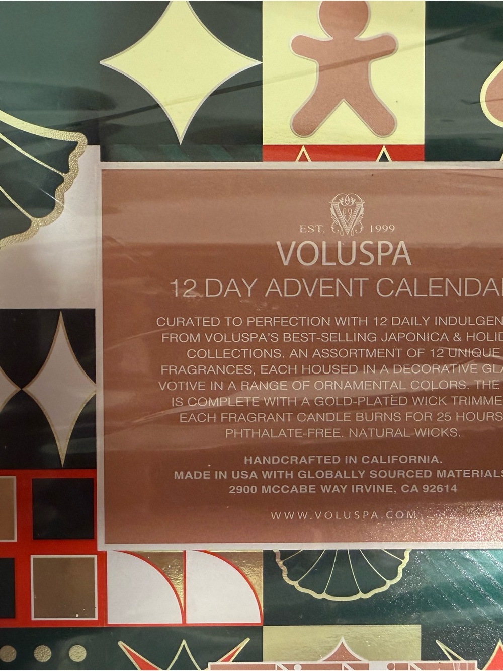 Voluspa 2025 Holiday Advent Calendar - Picture 4 of 4
